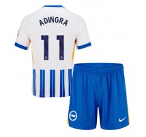Brighton Simon Adingra #11 Koszulka Podstawowa dzieci 2024-25 Krótki Rękaw (+ krótkie spodenki)